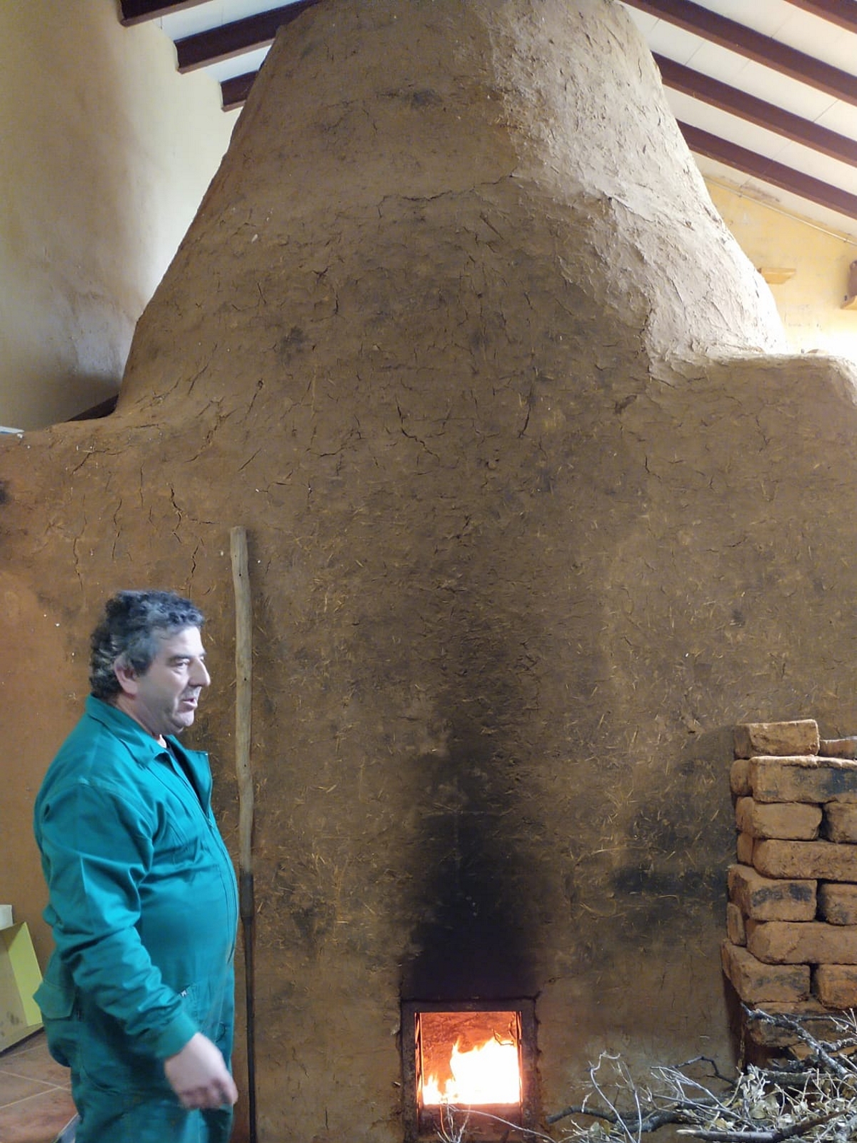 Llenado del horno 07